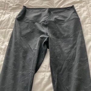 ZYIA grey battle camo luxe leggings